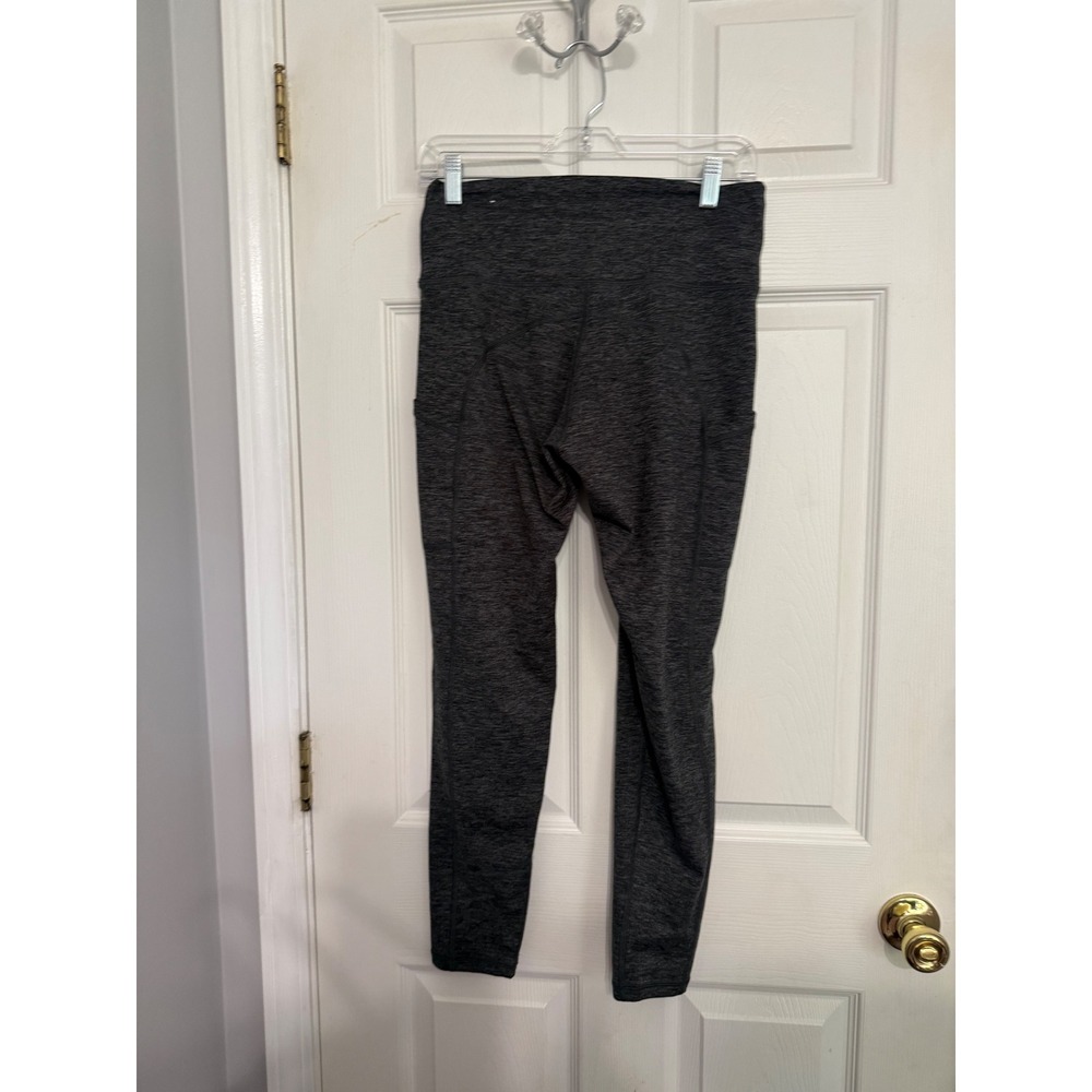 OFFLINE by Aerie The Hugger High Rise Space Dye Leggings Gray Pockets Large - Picture 3 of 6